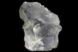 Purple-Green Fluorite Crystal Cluster - China #94944-2